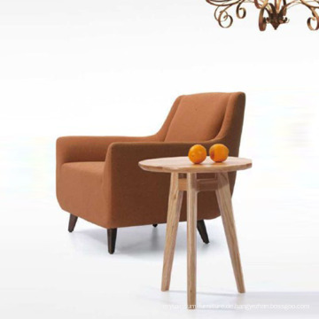 Holz Stoff Sofa Stühle mit neuen Design